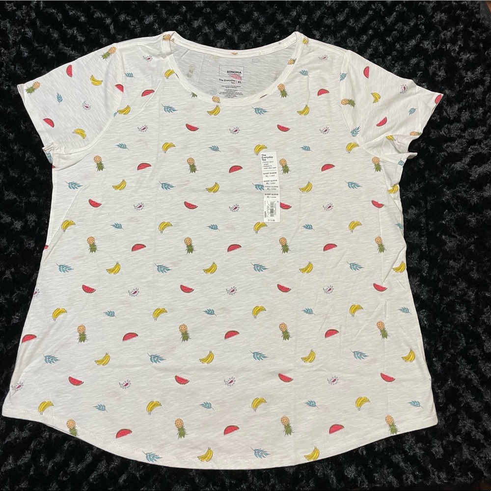 SONOMA GOODS FOR LIFE Women’s Essential Crewneck Tee